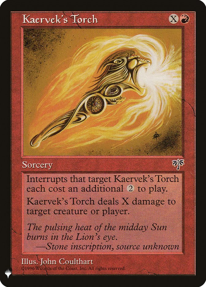Kaervek's Torch [Mystery Booster] | Dumpster Cat Games