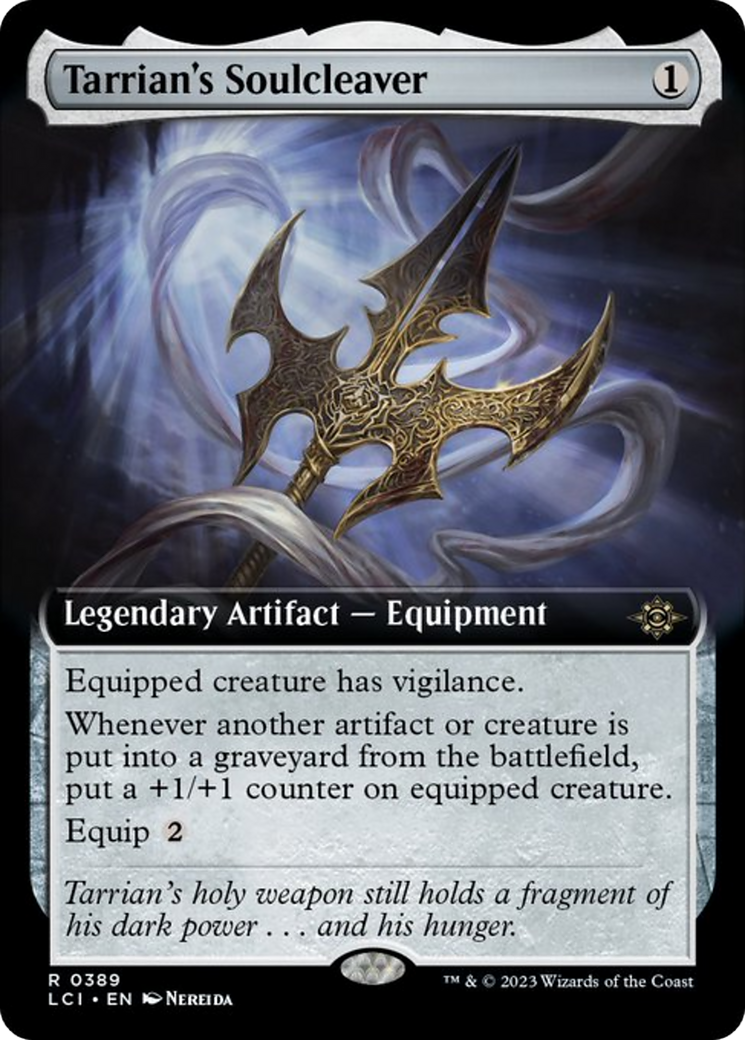 Tarrian's Soulcleaver (Extended Art) [The Lost Caverns of Ixalan] | Dumpster Cat Games