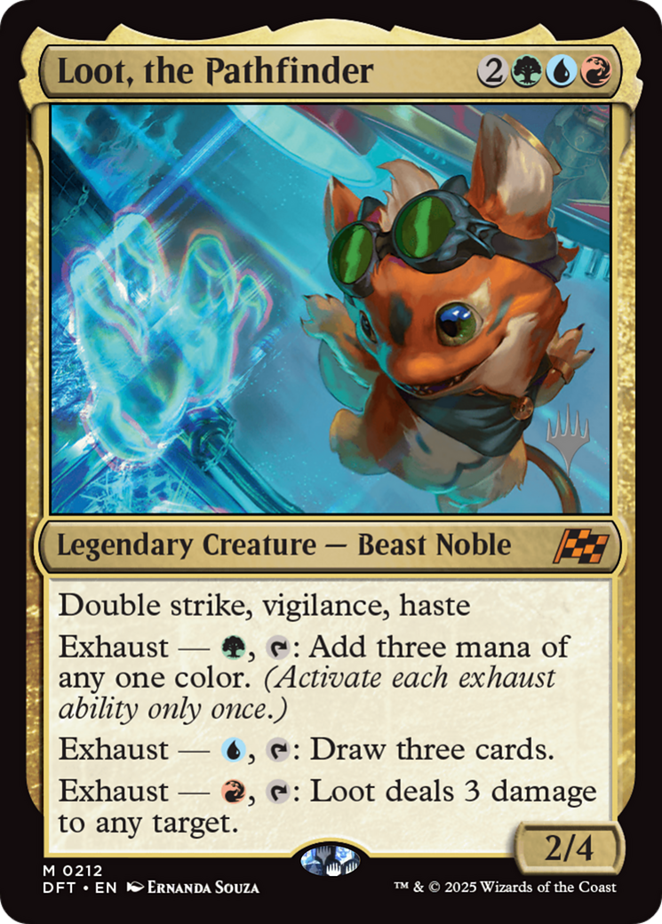 Loot, the Pathfinder (Promo Pack) [Aetherdrift Promos] | Dumpster Cat Games