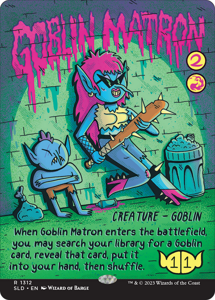 Goblin Matron (Rainbow Foil) [Secret Lair Drop Series] | Dumpster Cat Games
