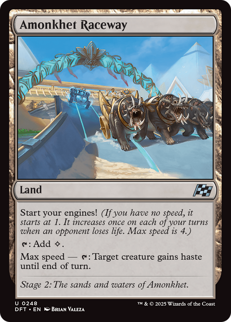 Amonkhet Raceway [Aetherdrift] | Dumpster Cat Games