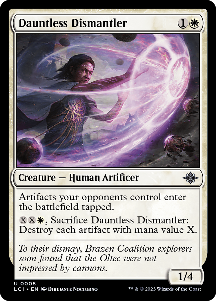 Dauntless Dismantler [The Lost Caverns of Ixalan] | Dumpster Cat Games