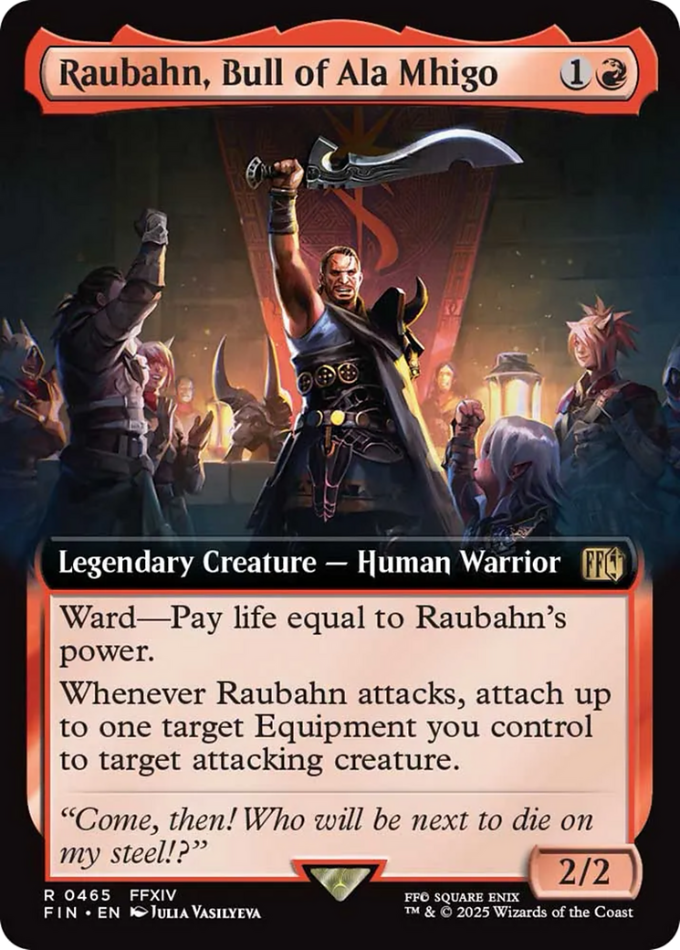 Raubahn, Bull of Ala Mhigo (Extended Art) [FINAL FANTASY] | Dumpster Cat Games