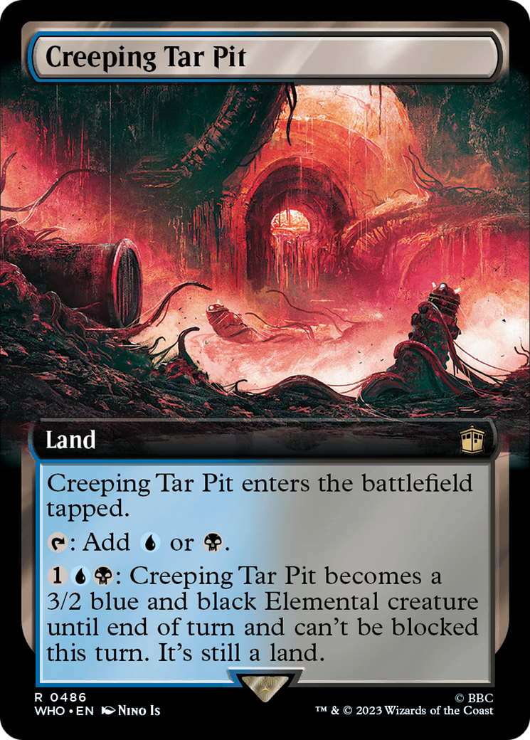 Creeping Tar Pit (Extended Art) [Doctor Who] | Dumpster Cat Games