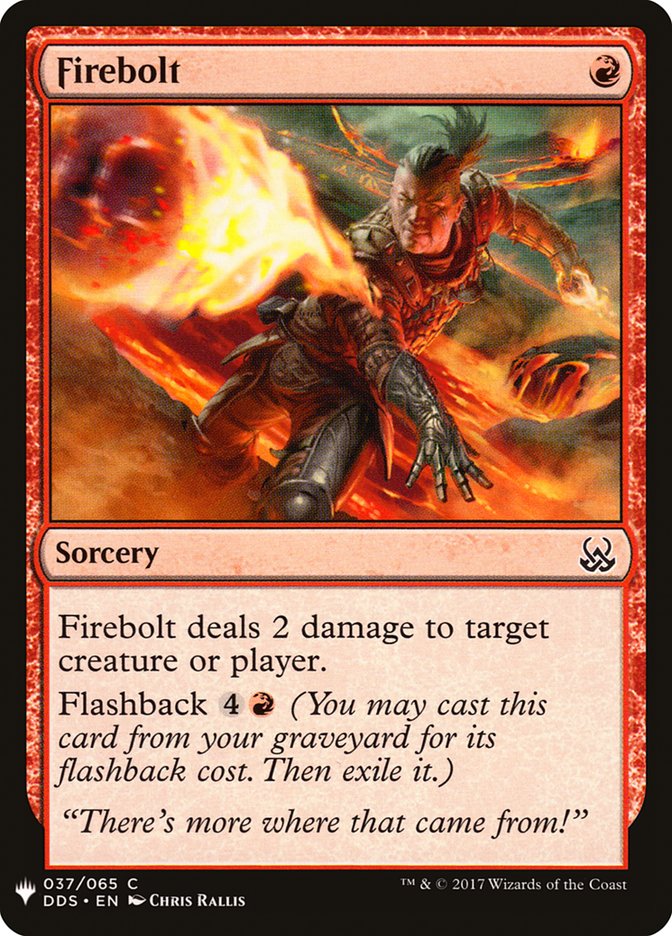 Firebolt [Mystery Booster] | Dumpster Cat Games
