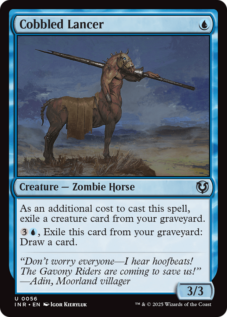 Cobbled Lancer [Innistrad Remastered] | Dumpster Cat Games