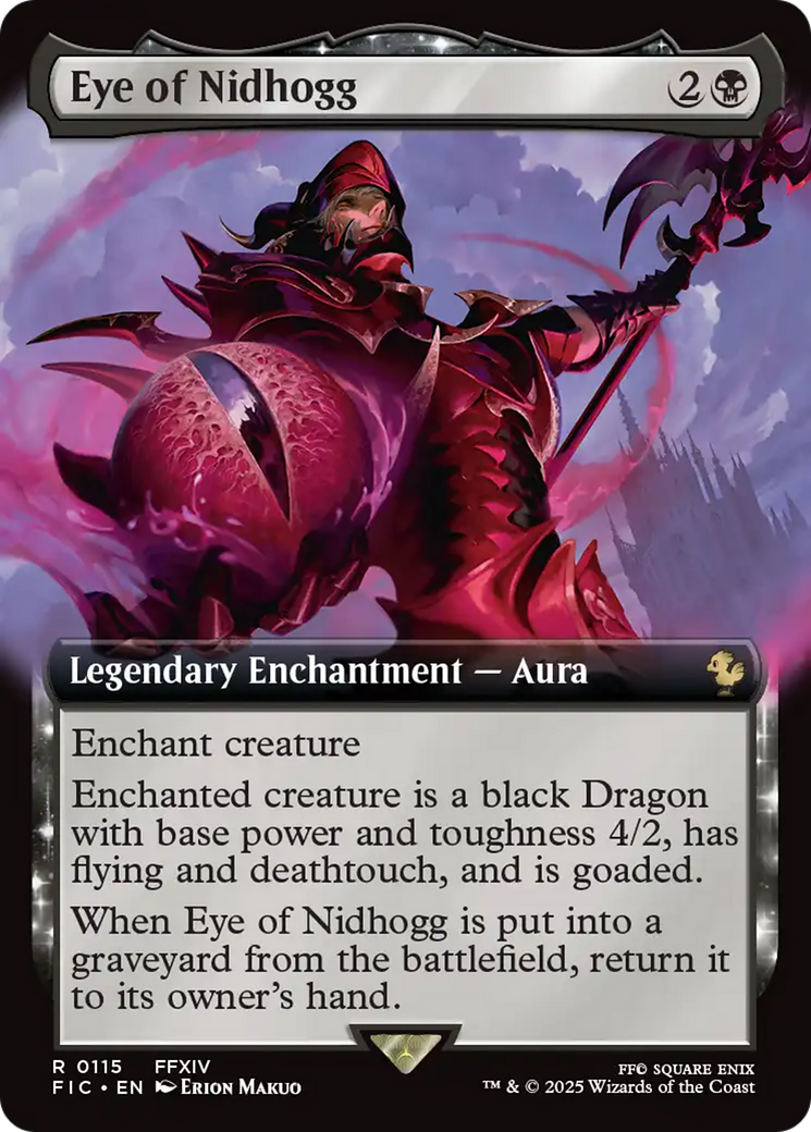 Eye of Nidhogg (Extended Art) [FINAL FANTASY Commander] | Dumpster Cat Games