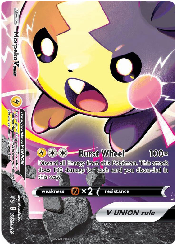 Morpeko V-Union (SWSH289) [Sword & Shield: Black Star Promos] | Dumpster Cat Games