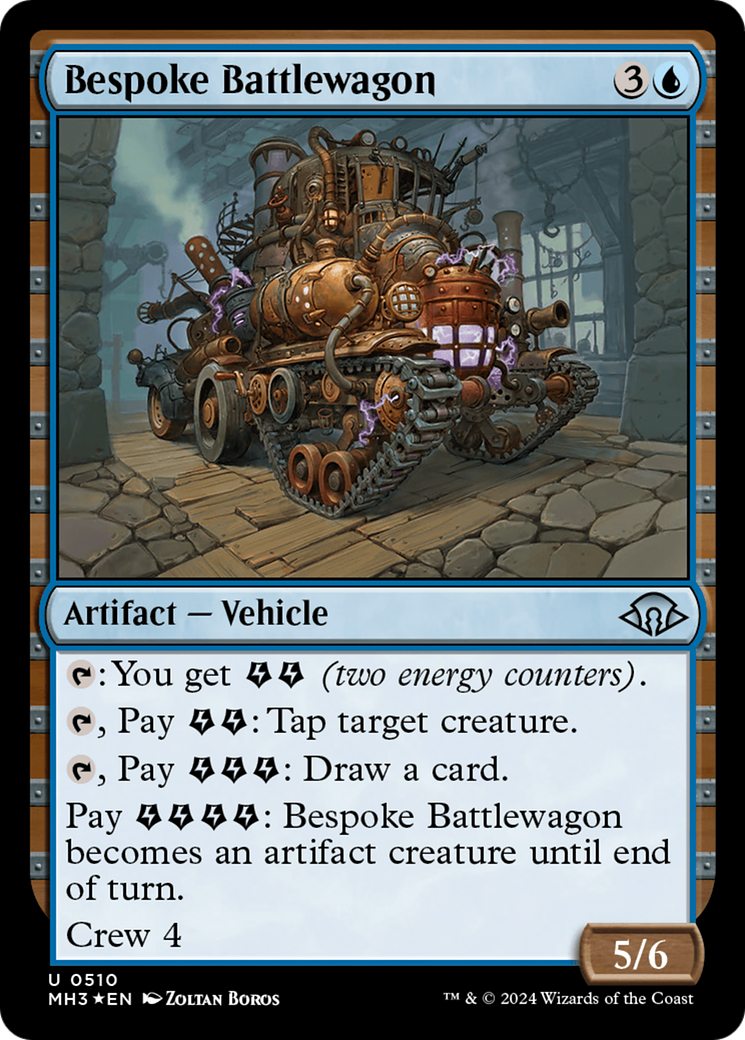 Bespoke Battlewagon (Ripple Foil) [Modern Horizons 3] | Dumpster Cat Games