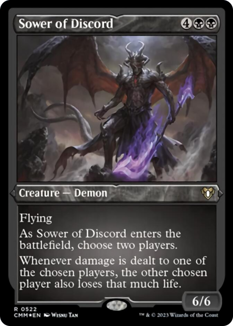 Sower of Discord (Foil Etched) [Commander Masters] | Dumpster Cat Games