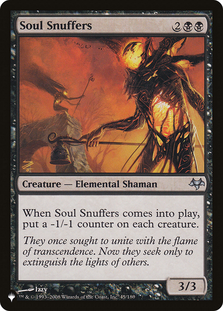 Soul Snuffers [The List] | Dumpster Cat Games