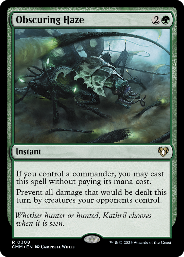 Obscuring Haze [Commander Masters] | Dumpster Cat Games