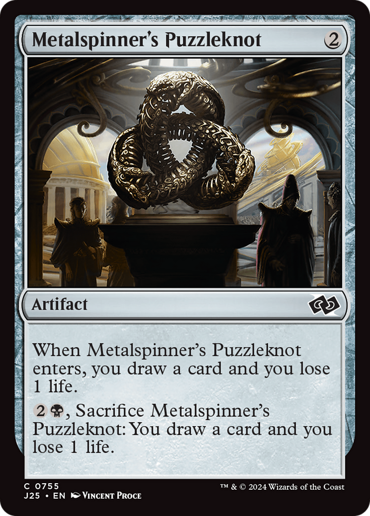 Metalspinner's Puzzleknot [Foundations Jumpstart] | Dumpster Cat Games