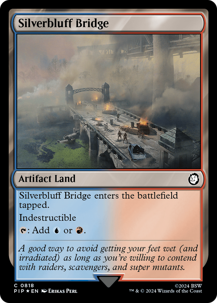 Silverbluff Bridge (Surge Foil) [Fallout] | Dumpster Cat Games