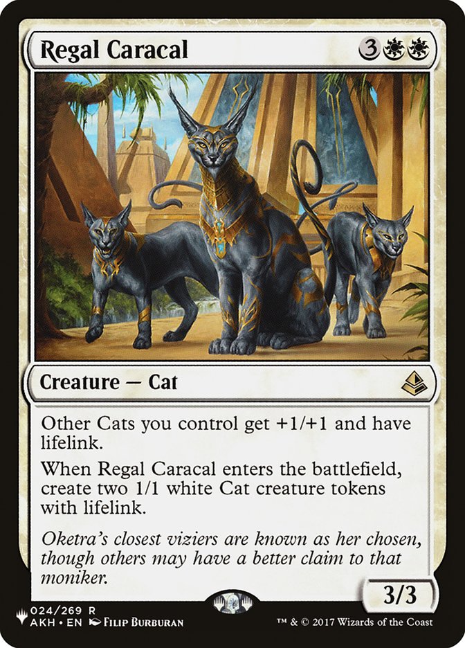 Regal Caracal [The List] | Dumpster Cat Games