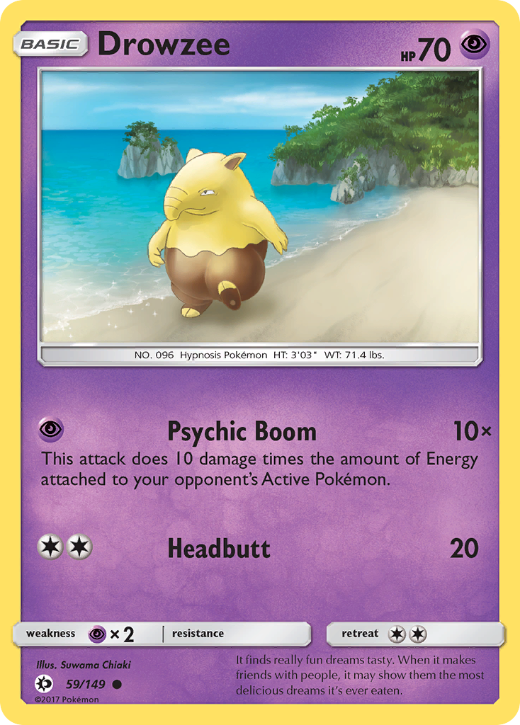 Drowzee (59/149) [Sun & Moon: Base Set] | Dumpster Cat Games