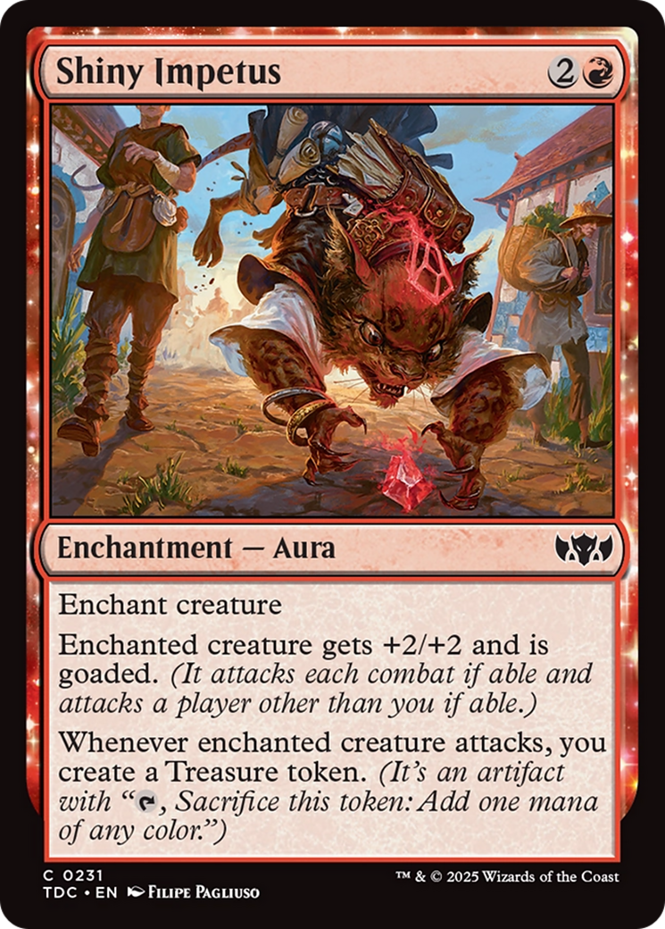 Shiny Impetus [Tarkir: Dragonstorm Commander] | Dumpster Cat Games