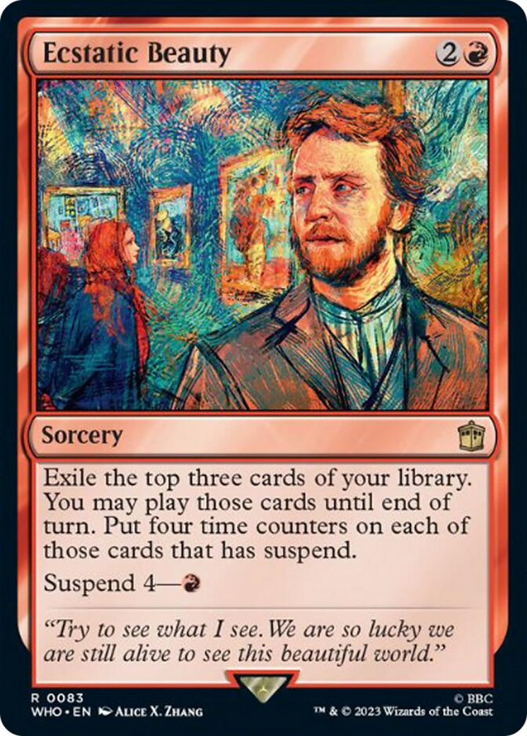 Ecstatic Beauty [Doctor Who] | Dumpster Cat Games