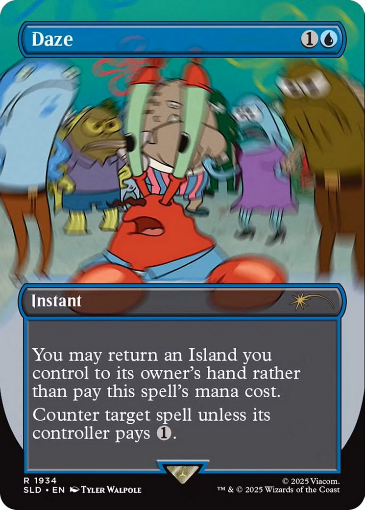 Daze [Secret Lair Drop Series] | Dumpster Cat Games