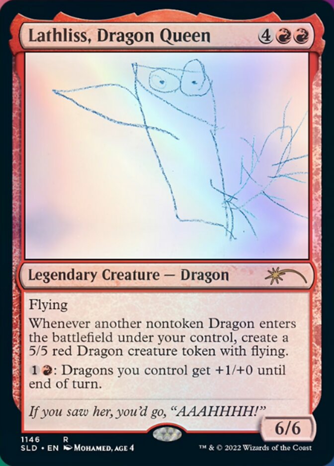 Lathliss, Dragon Queen (1146) [Secret Lair Drop Series] | Dumpster Cat Games