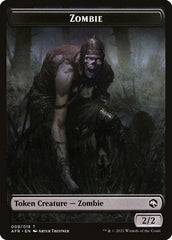 Devil // Zombie Double-Sided Token [Dungeons & Dragons: Adventures in the Forgotten Realms Tokens] | Dumpster Cat Games