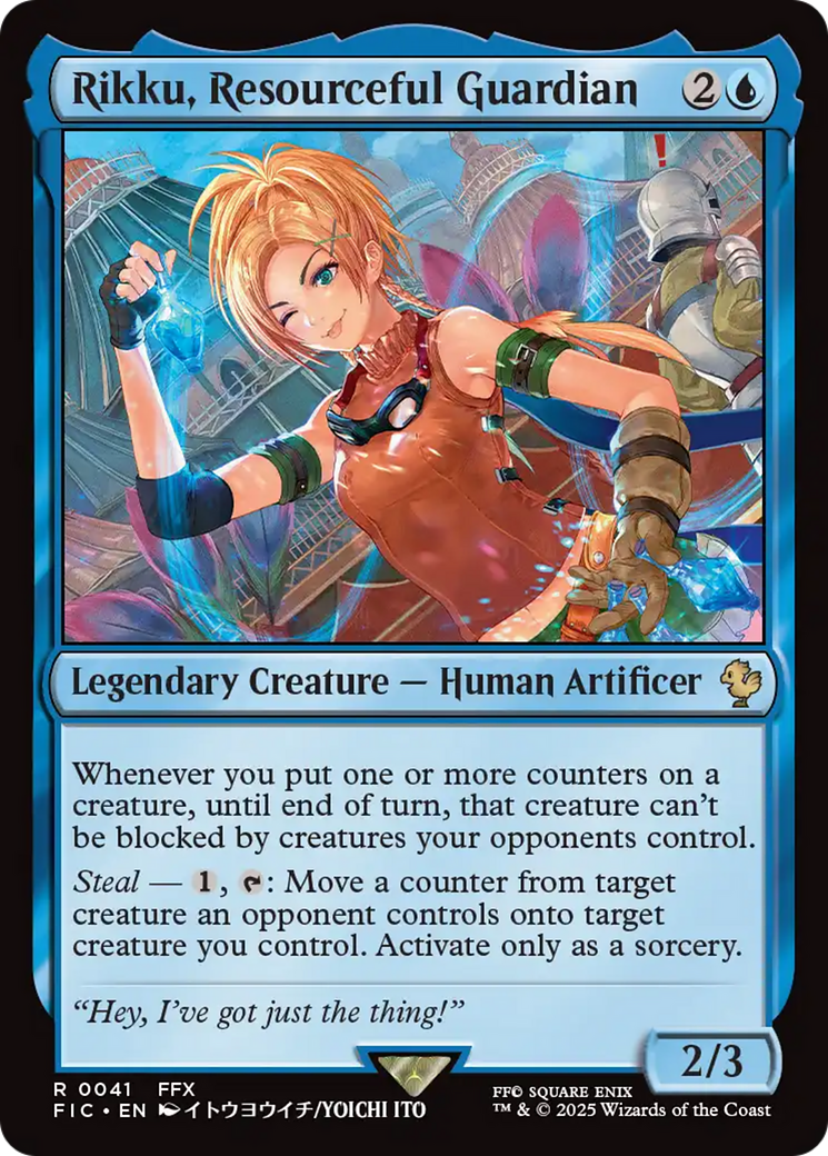 Rikku, Resourceful Guardian [FINAL FANTASY Commander] | Dumpster Cat Games