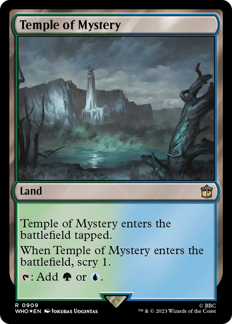 Temple of Mystery (Surge Foil) [Doctor Who] | Dumpster Cat Games