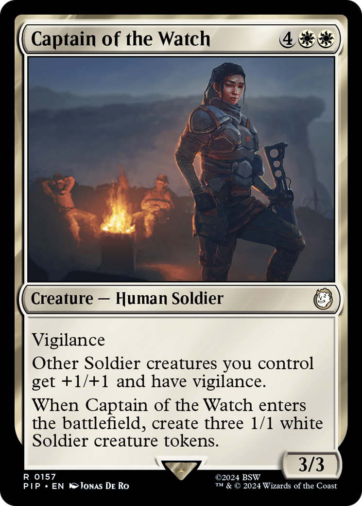 Captain of the Watch [Fallout] | Dumpster Cat Games