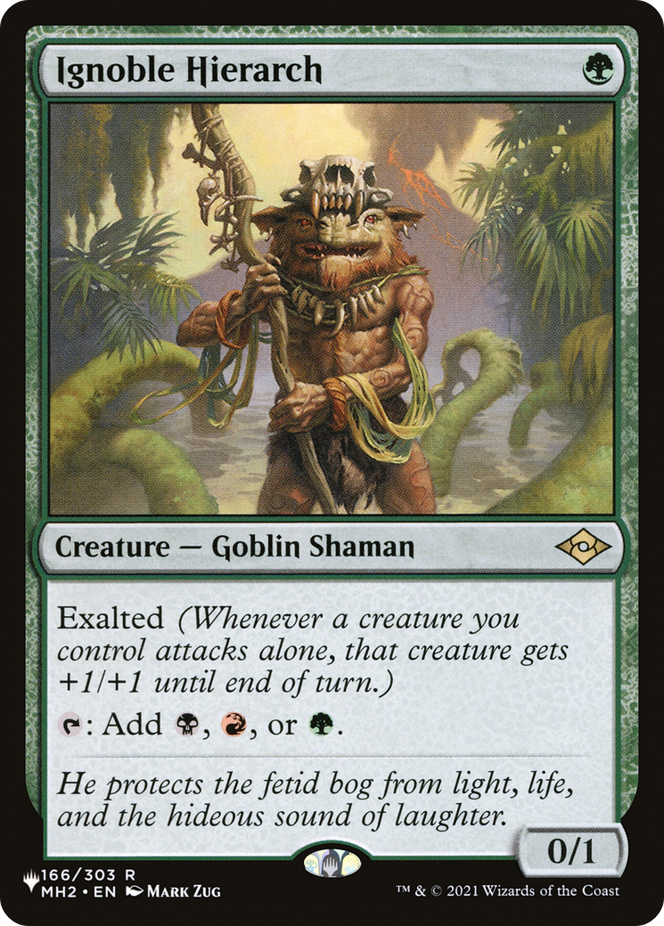 Ignoble Hierarch [The List] | Dumpster Cat Games