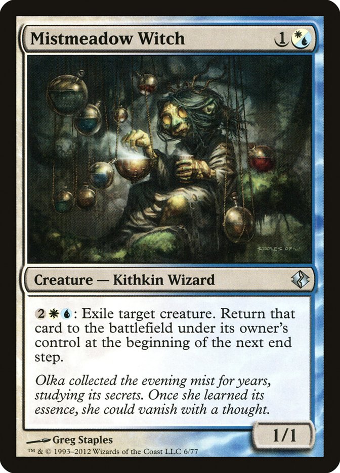 Mistmeadow Witch [Duel Decks: Venser vs. Koth] | Dumpster Cat Games