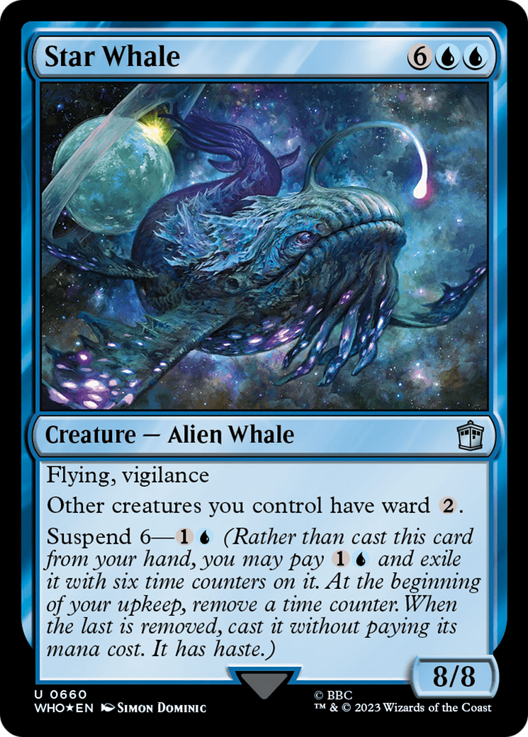 Star Whale (Surge Foil) [Doctor Who] | Dumpster Cat Games