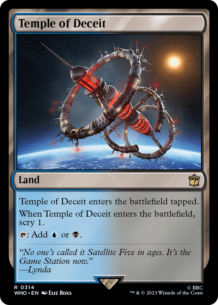 Temple of Deceit [Doctor Who] | Dumpster Cat Games