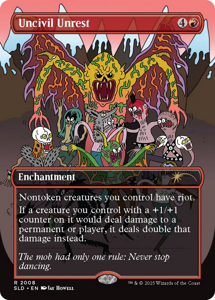 Uncivil Unrest (Rainbow Foil) [Secret Lair Drop Series] | Dumpster Cat Games