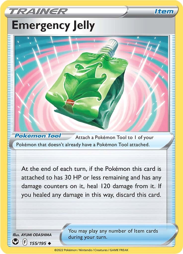 Emergency Jelly (155/195) [Sword & Shield: Silver Tempest] | Dumpster Cat Games