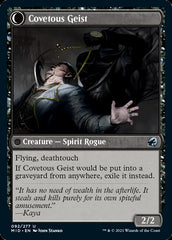 Covert Cutpurse // Covetous Geist [Innistrad: Midnight Hunt] | Dumpster Cat Games