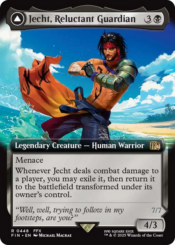 Jecht, Reluctant Guardian // Braska's Final Aeon (Extended Art) [FINAL FANTASY] | Dumpster Cat Games