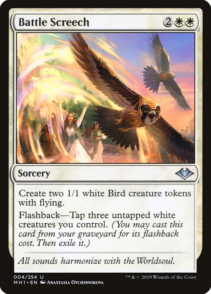 Battle Screech [Modern Horizons] | Dumpster Cat Games