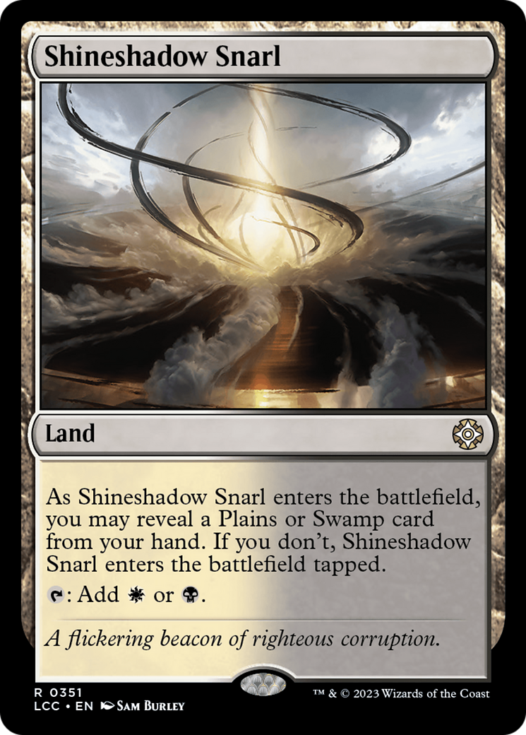 Shineshadow Snarl [The Lost Caverns of Ixalan Commander] | Dumpster Cat Games