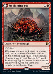 Smoldering Egg // Ashmouth Dragon [Innistrad: Midnight Hunt] | Dumpster Cat Games
