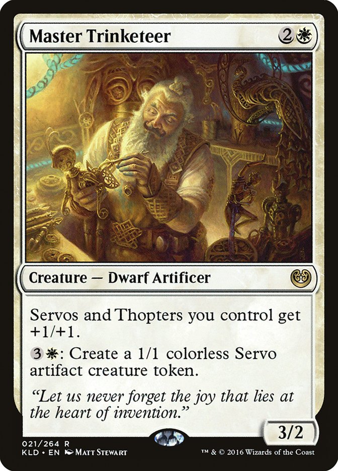 Master Trinketeer [Kaladesh] | Dumpster Cat Games