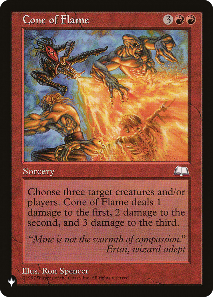 Cone of Flame [The List] | Dumpster Cat Games