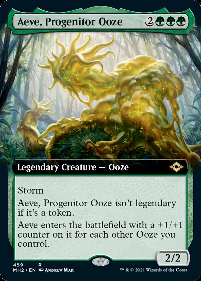 Aeve, Progenitor Ooze (Extended Art) [Modern Horizons 2] | Dumpster Cat Games
