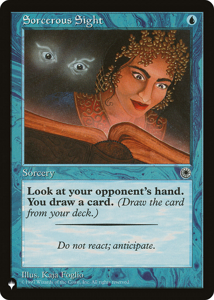 Sorcerous Sight [The List] | Dumpster Cat Games