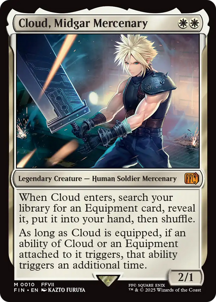 Cloud, Midgar Mercenary [FINAL FANTASY] | Dumpster Cat Games