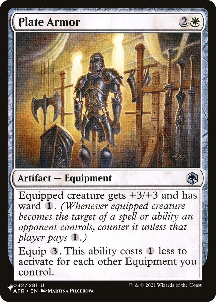 Plate Armor [The List] | Dumpster Cat Games