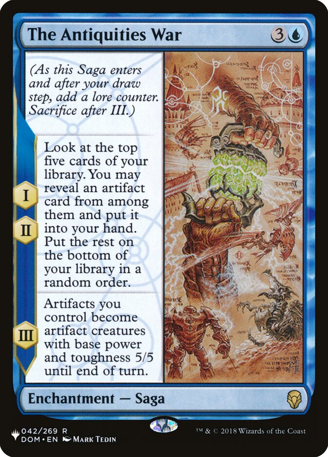 The Antiquities War [The List] | Dumpster Cat Games