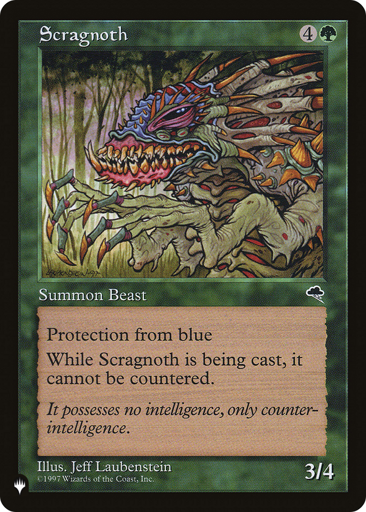 Scragnoth [The List] | Dumpster Cat Games