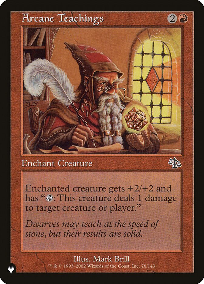 Arcane Teachings [The List] | Dumpster Cat Games
