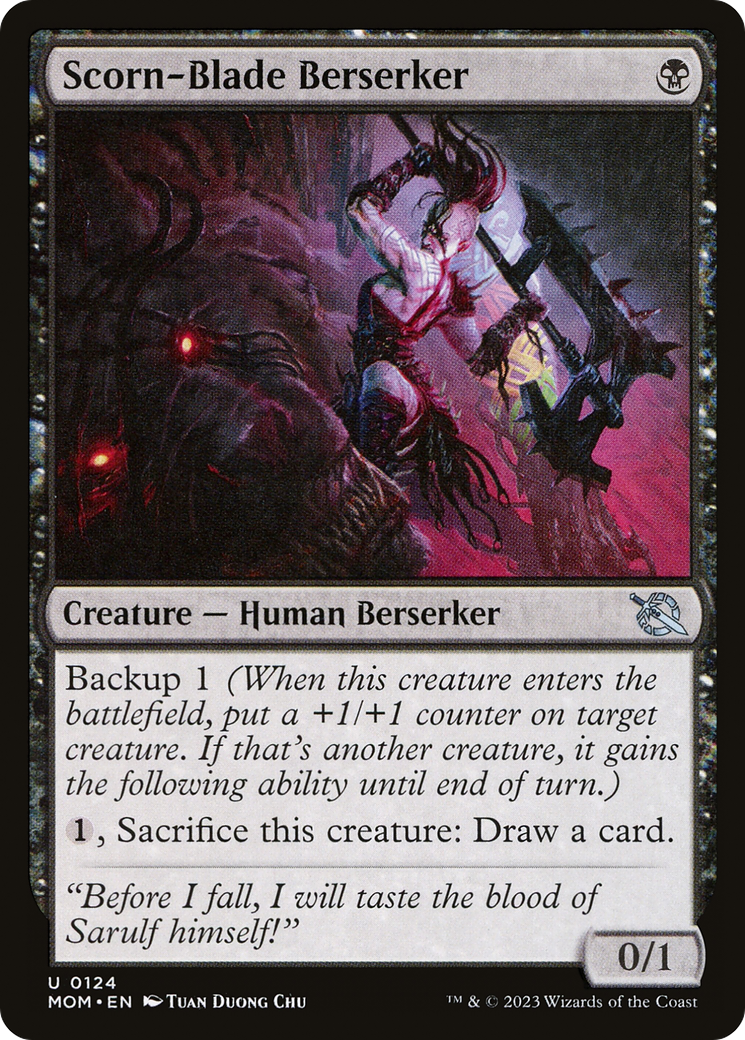 Scorn-Blade Berserker [March of the Machine] | Dumpster Cat Games