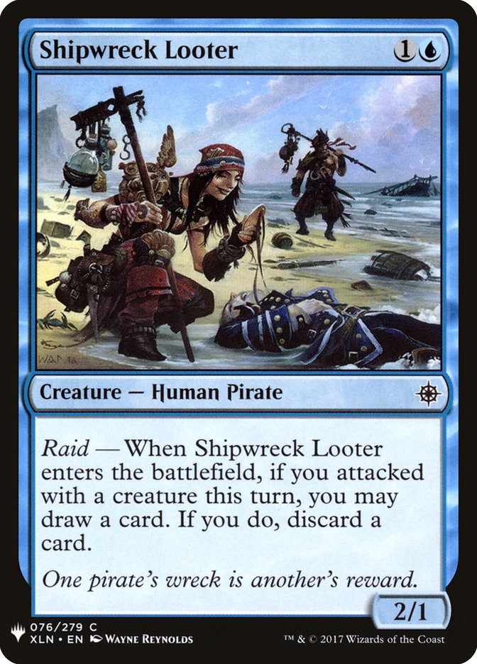 Shipwreck Looter [Mystery Booster] | Dumpster Cat Games